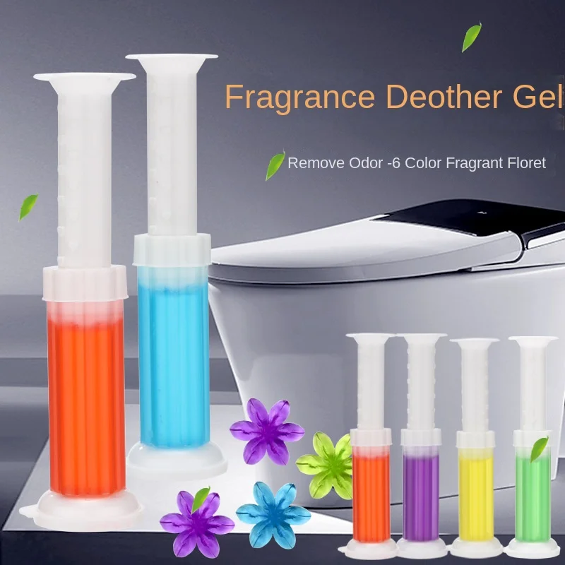 Wholesale Supply Floral Aromatic Toilet Cleaner Gel Disposable Odor Deodorant  Odor Eliminate for Freshening Your Bathroom