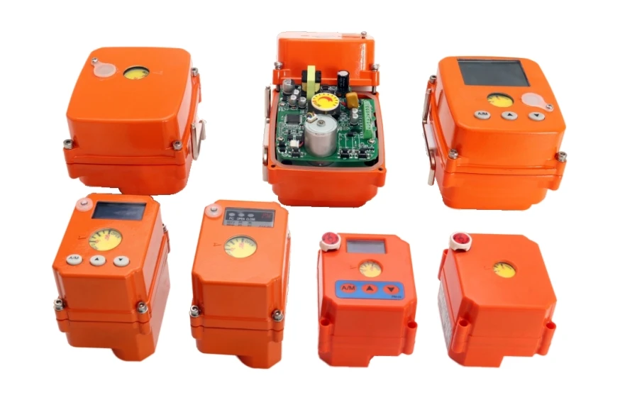 Furui 12V 24V 90 Degree IP68 Waterproof Rotary Electric Actuator Motorized Electric Valve Actuator Industrial Valve Actuator
