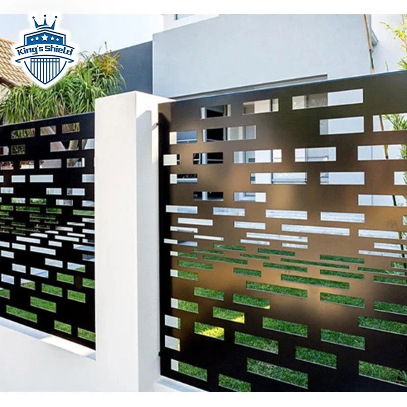 OEM Beauty east Recyclable fireproof aluminum engraved panel aluminum mesh decoration garden fence laser cut panels