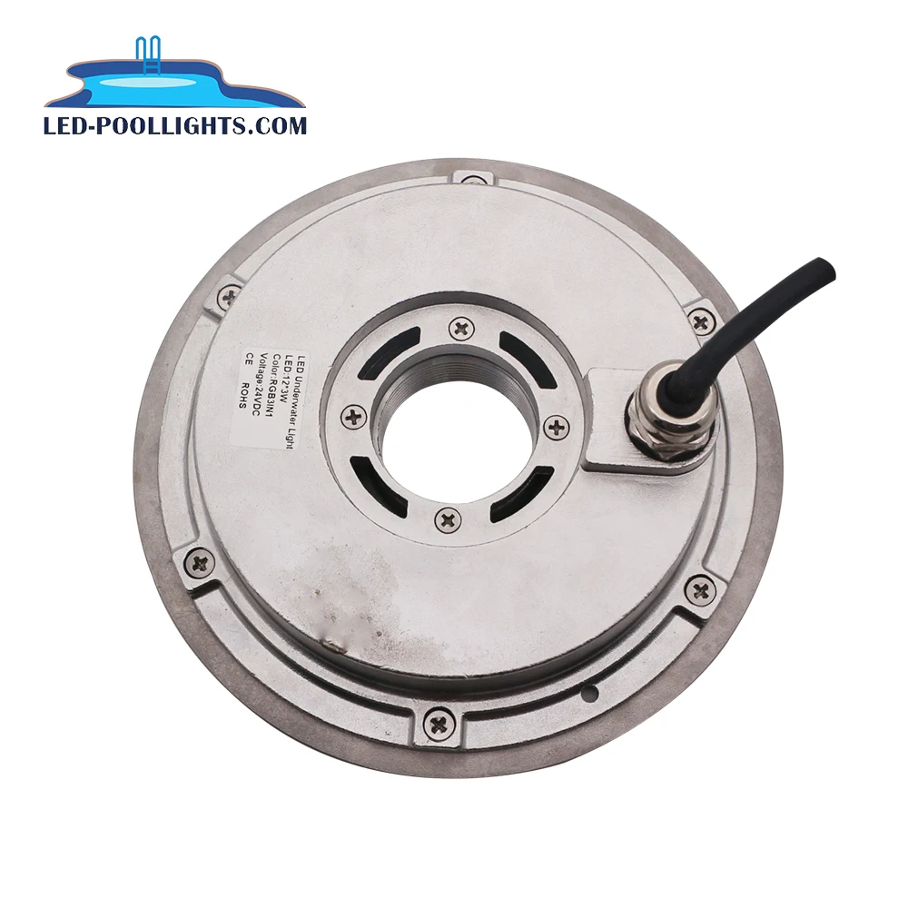 316SS led fountain ring light submersible led swimming pool underwater fountain light