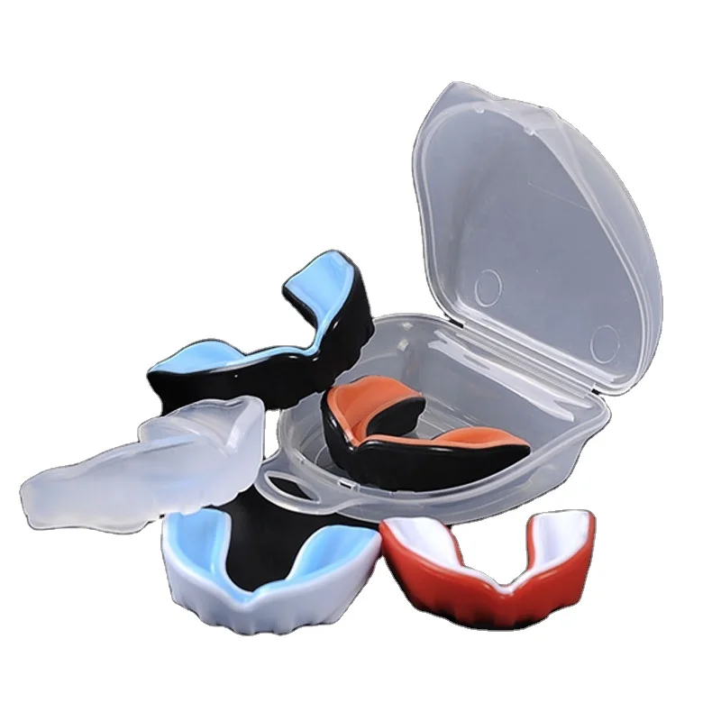 Sangmoodo baoding custom eva gel grinding teeth boxing mouth guard for rugby combat training