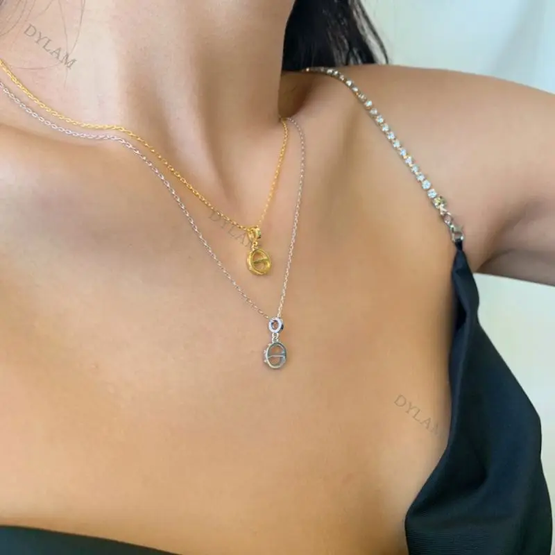 New 18K Gold Plated Personalize Custom Choker Heart Necklace