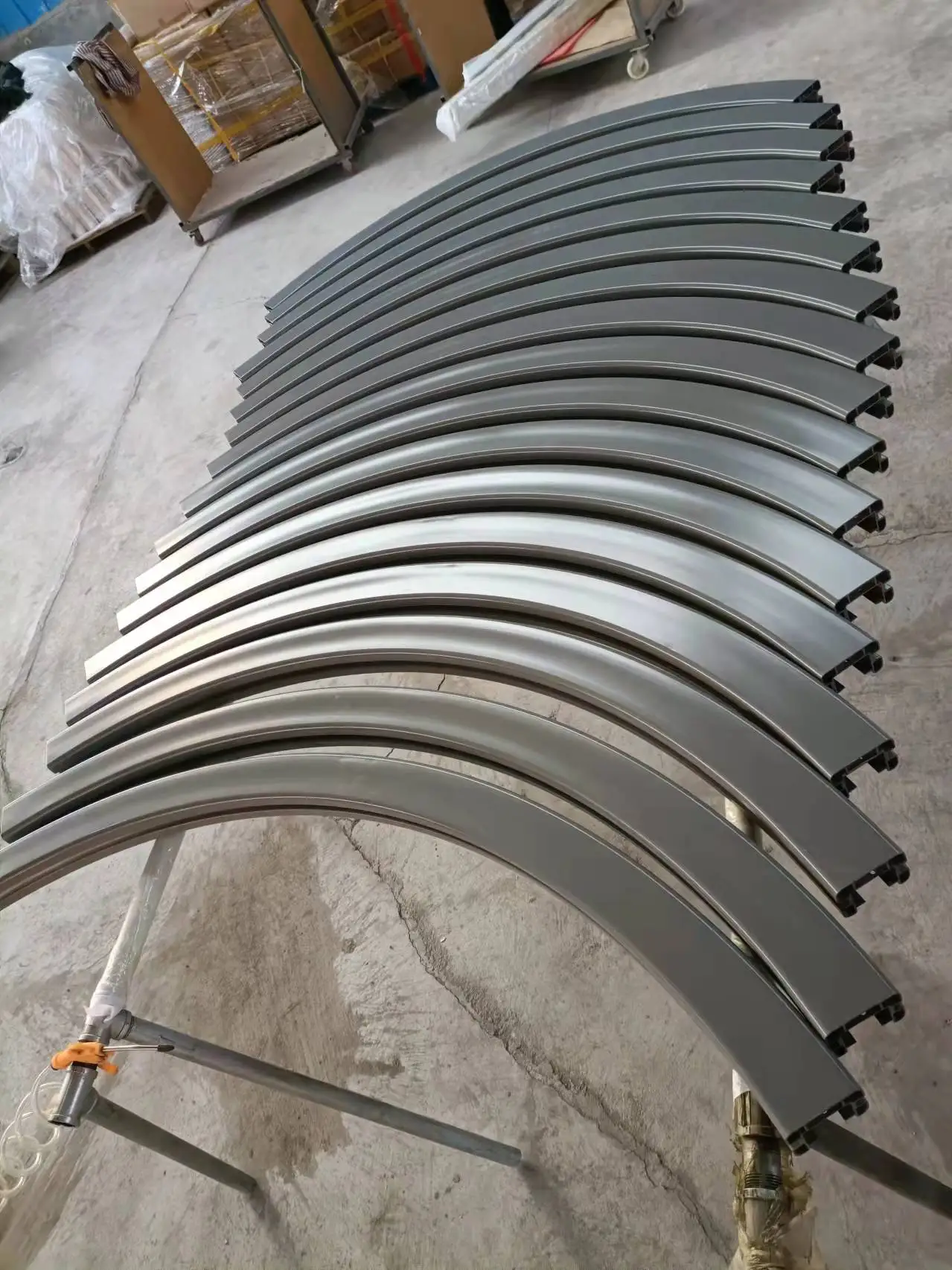 OEM High Quality Bendable Flexible LED Aluminum Curved Extrusion Profile for Flexible LED Strip