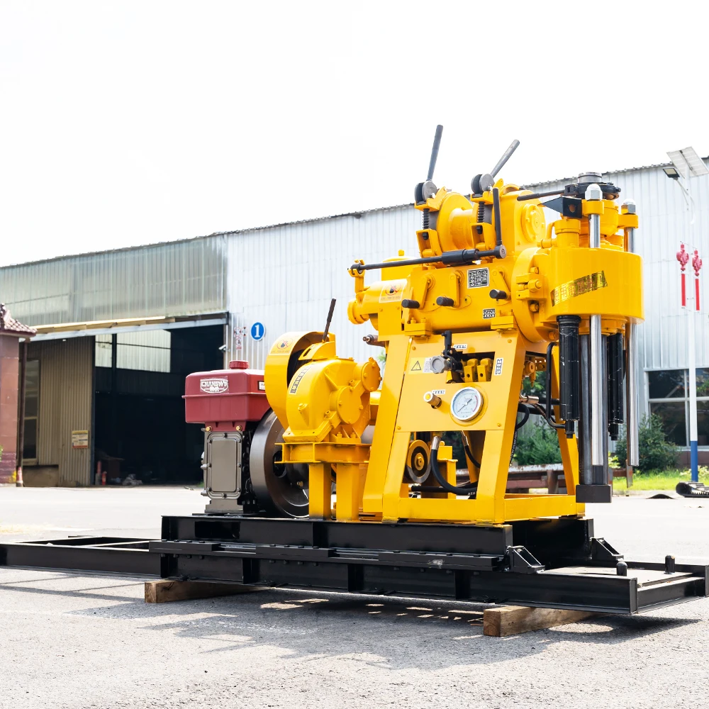 Versatile Hydraulic Drill Machine  Great for 150mm Water Wells, Core Sampling, and Exploration