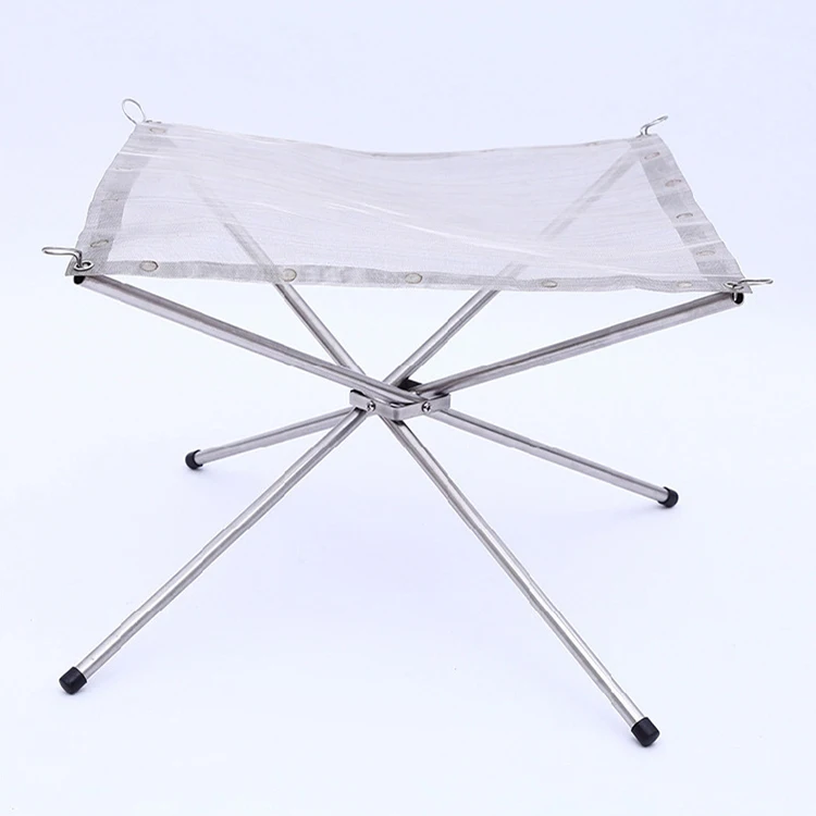 Деревянная горелка из нержавеющей стали портативный наружный складной камин нагреватель кемпинг пожарная