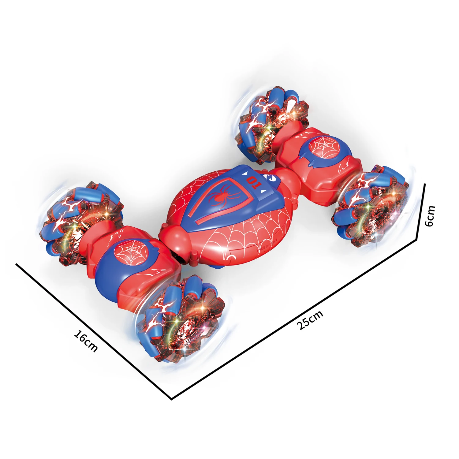 RC Control Car Toys 360 Rotating 2.4GHz Fast Stunt Cars with Wheel Lights Off Road Baby Toy Car