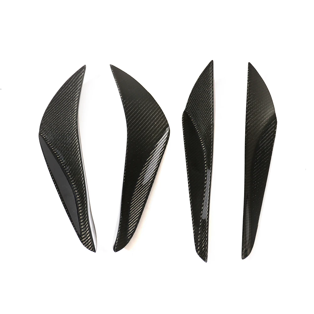 For Fr-S Frs Gt86 Ft86 Subaru BRZ  Toyota GT86 front side air vent Carbon Fiber Front Bumper Fins