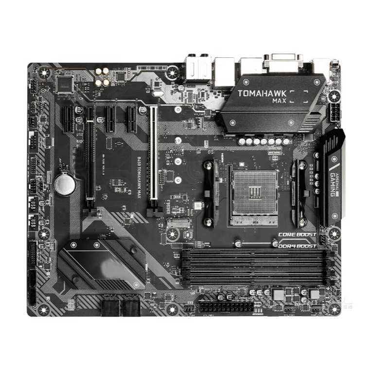  Совершенно новая материнская плата AMD B450 Tomahawk Max для игрового настольного компьютера