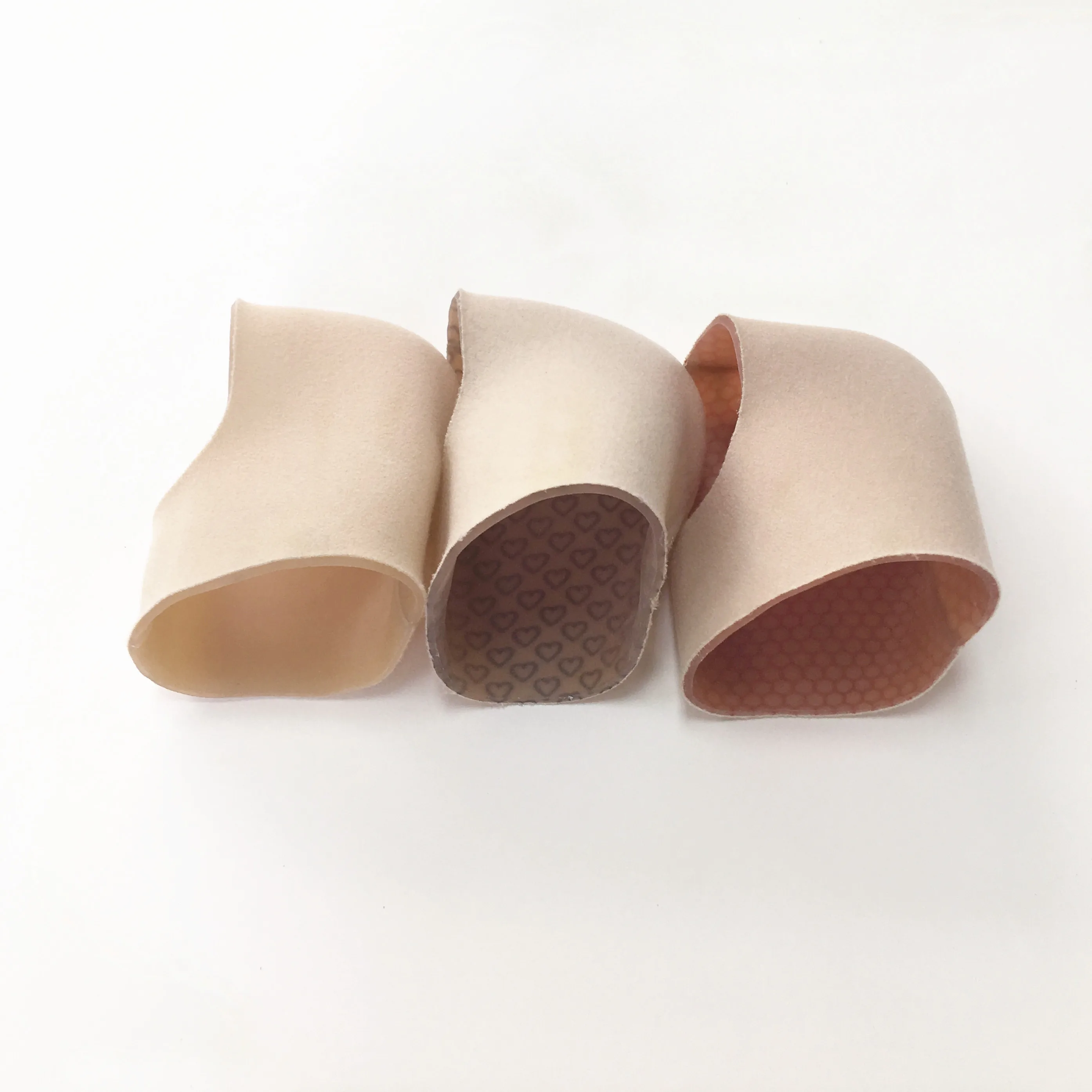 Vented Gel Silicone Heel Moisturizing Sleeves Skin Softening Footcare Treatment Socks for Cracked Heels Dry Feet