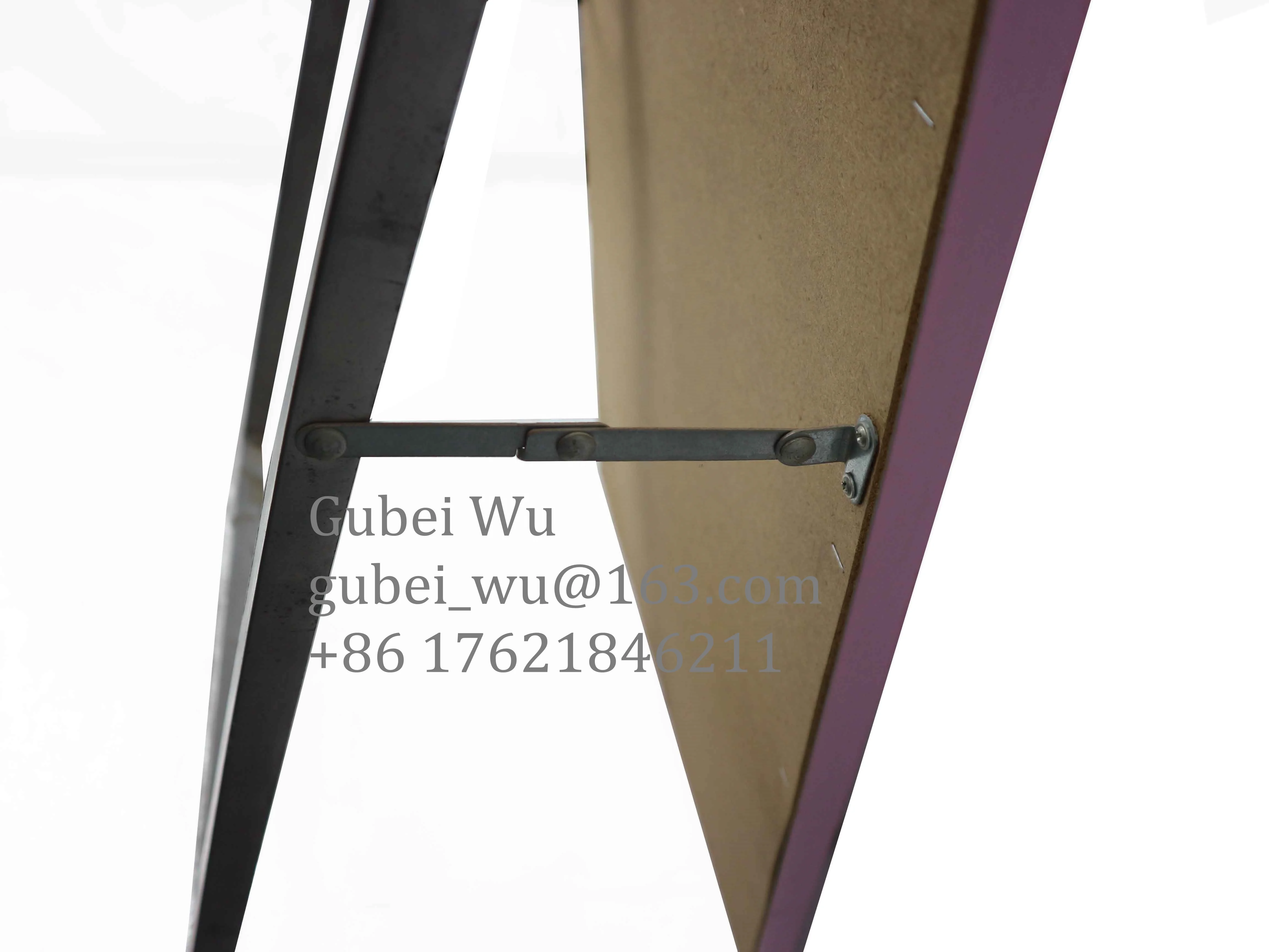 Wholesale cheap large decorative purple plastic framed full size hot sell length body wall dressing room standing floor mirror