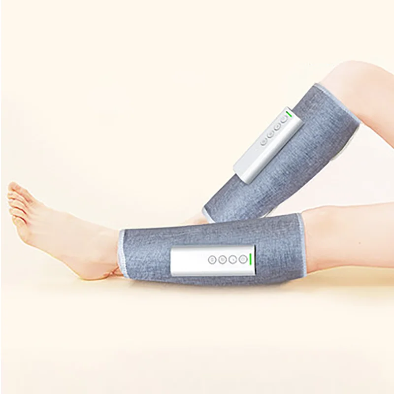 Air Compression Leg Massager for Circulation and Relaxation with Heat Foot and Calf Massage