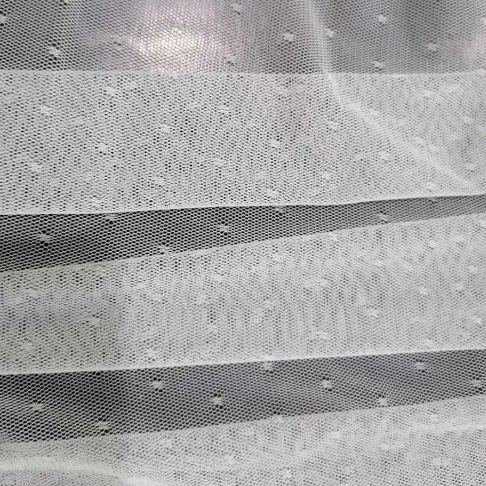 Нейлоновая и спандексовая мягкая простая сетчатая ткань, нейлоновая сетчатая ткань для женского платья