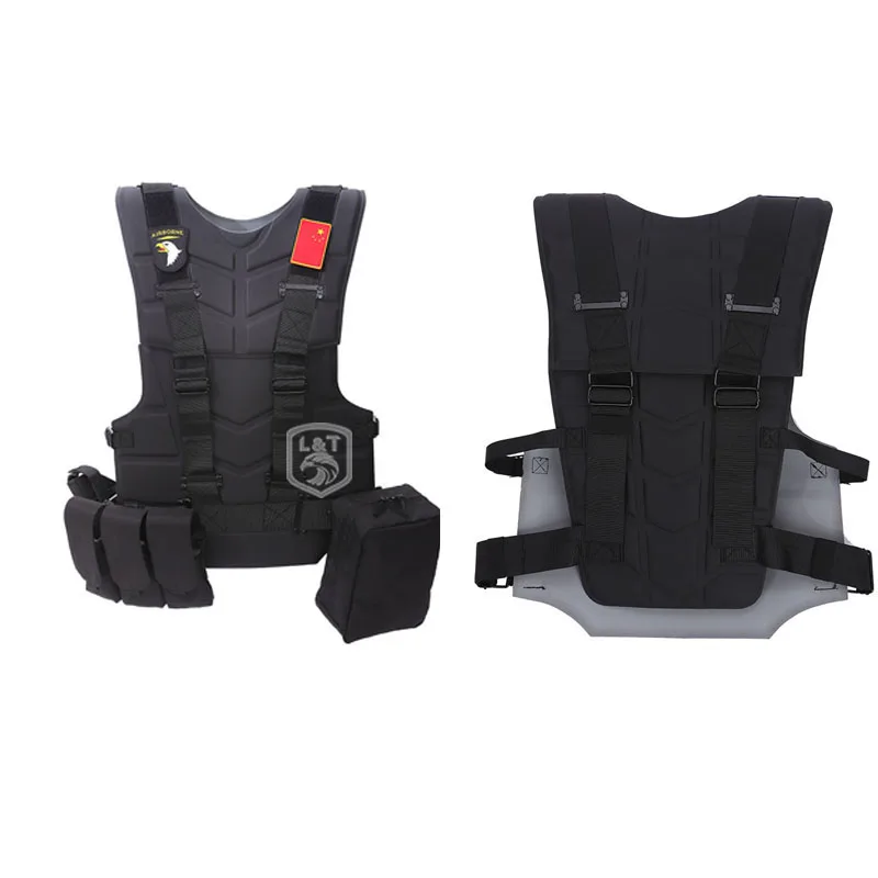 Factory wholesale molle chest rig harness tactical plate carrier vest mesh vest