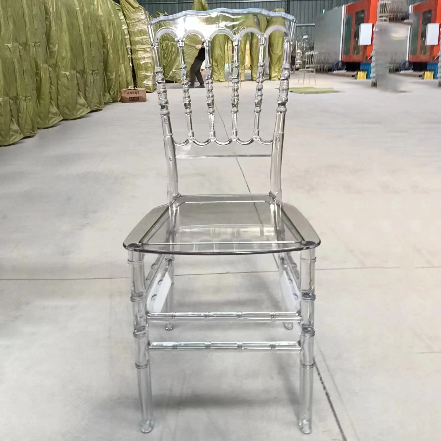 Стул Chiavari Phoenix из смолы прозрачный Свадебный оптовая продажа дешевый акриловый тканый мешок прочные пластиковые стулья для современных мероприятий