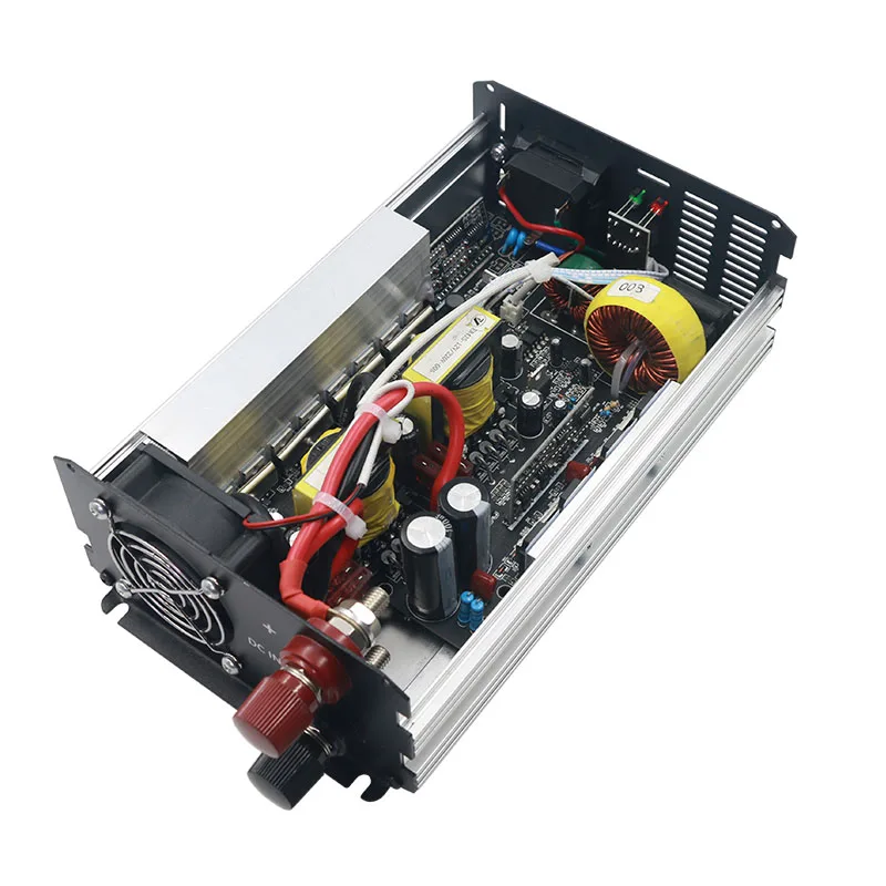 Solid Electric 1000W Pure Sine Wave Inversor 12VDC 24VDC 48VDC To 110VAC 220VAC 230VAC 1KW inverter With USB