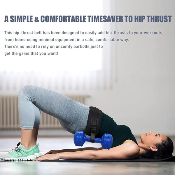 Wholesale Exercise Hip Thrust Belt for Dumbbells