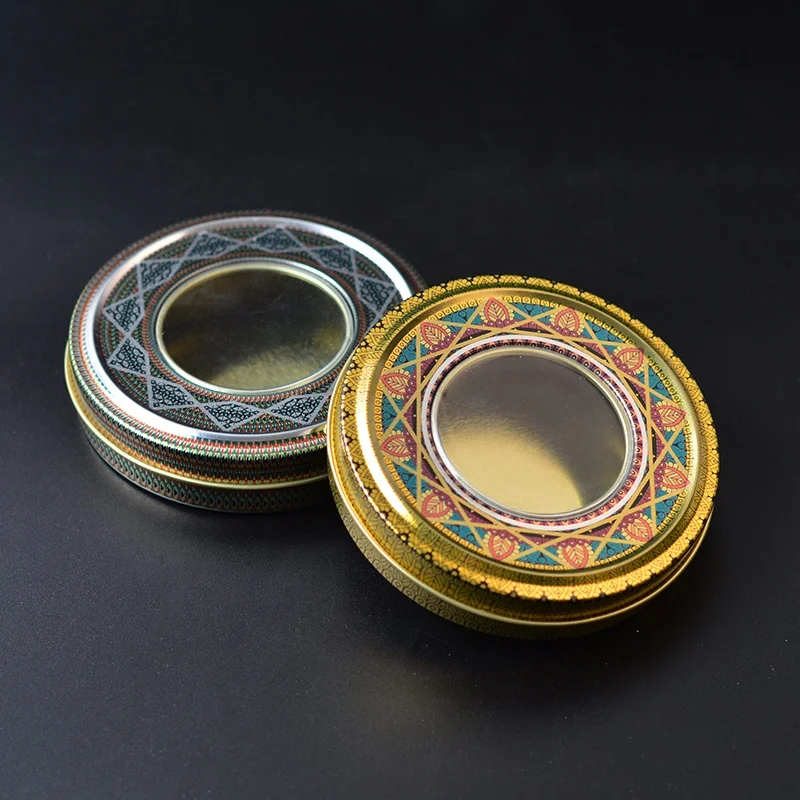 Saffron wholesale Factory Sales 10g Saffron Dubai Packaging Metal Tin saffron container