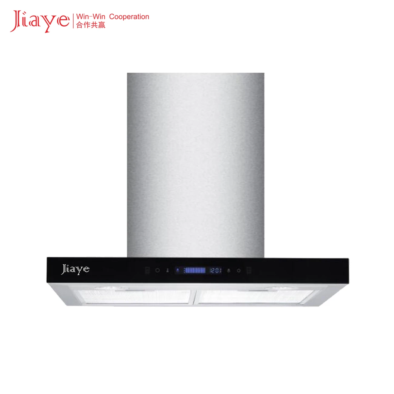 Jiaye Competitive Price Strong Power Stainless Steel Housing Wall Mounted Electric Kitchen Range Hood
