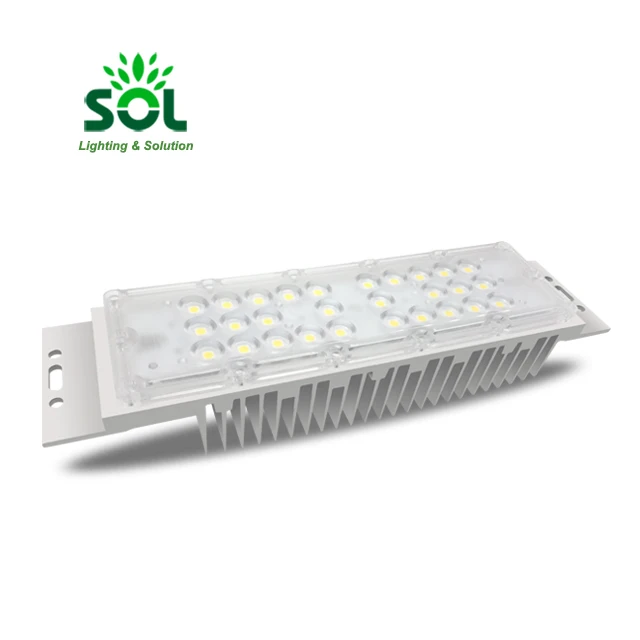 High Transmittance Outdoor Aluminum PCB 48Vdc 50W Dob LED Module With Lens