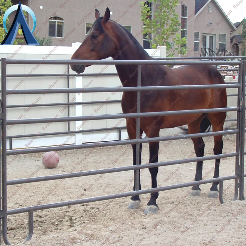 Cattle Rail Panel Bull Rail Panel Hot-dip galvanized steel Cattle fence farm fence domestic animals fence