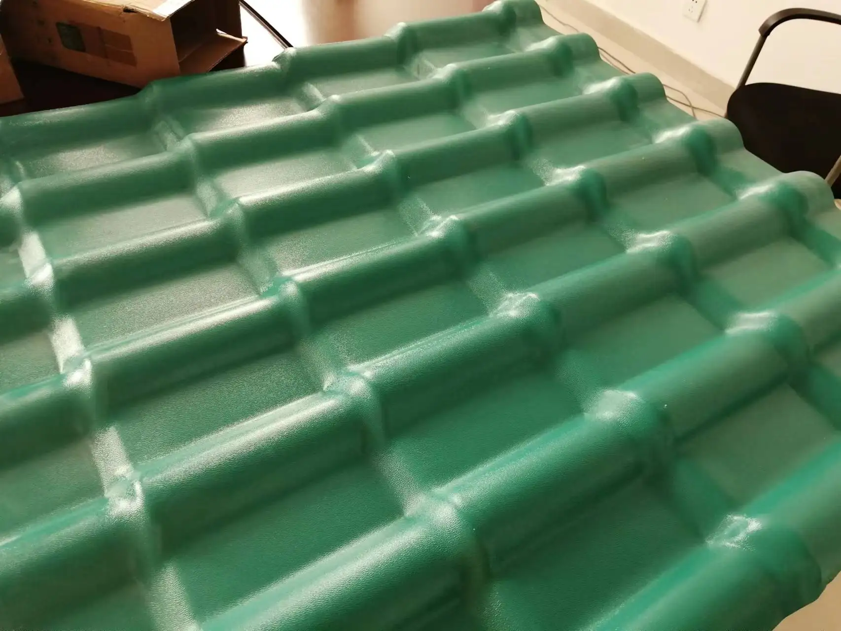 Fosita Plastic PVC ASA  Roof Tiles Extruder Extrusion Line Making Machine