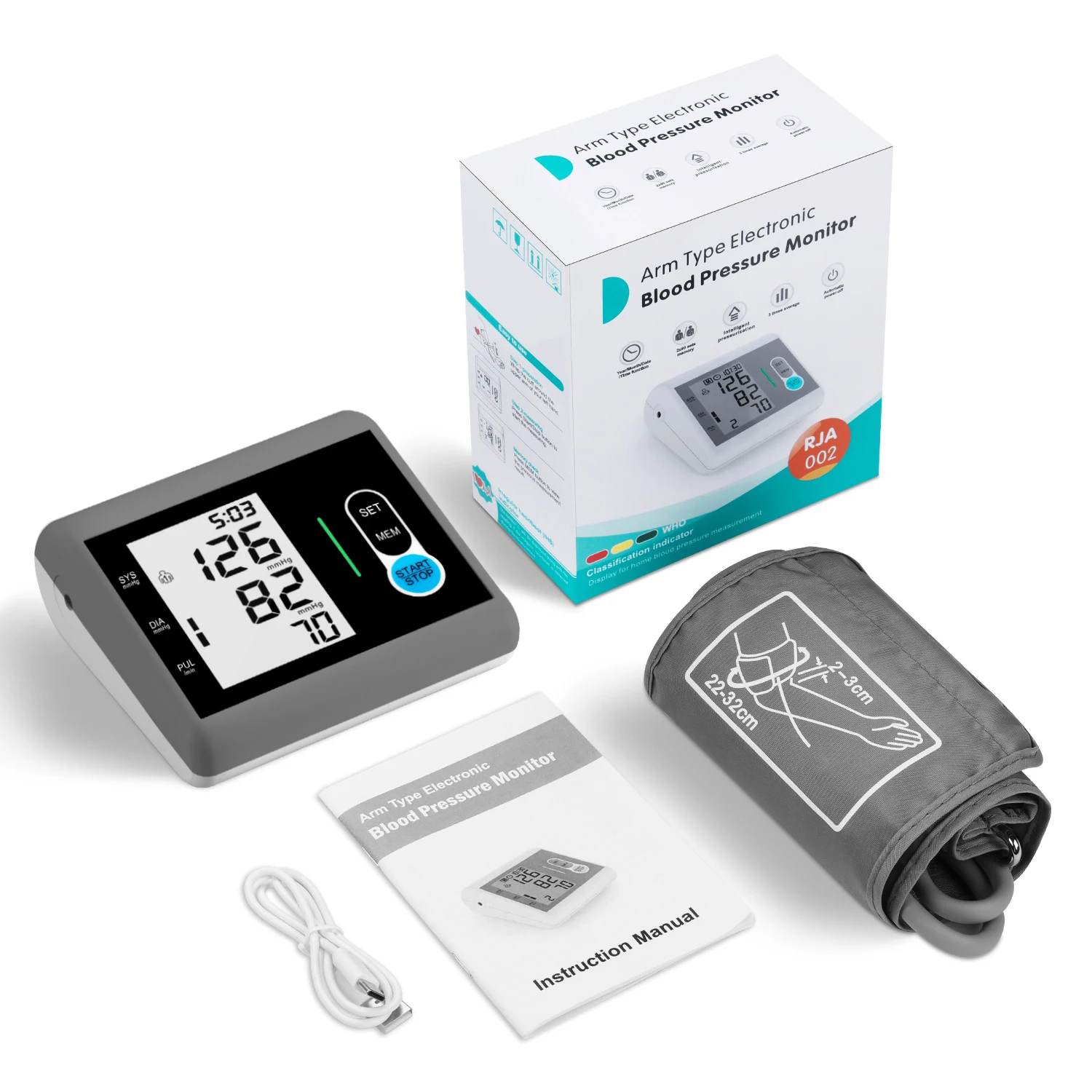 CE Bp Operator Blood Pressure Monitor Digital Arm Blood Pressure Monitor