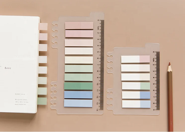 Hot sale Pet index sticky notes transparent pet sticky notes