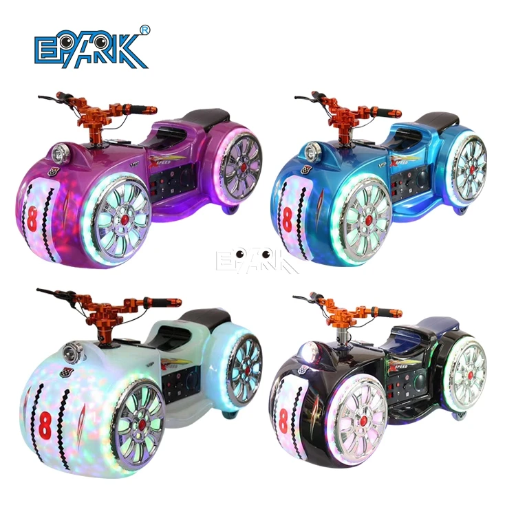 Outdoor Amusement Park Battery Operated Ride on Motorcycle Future Chariot Bumper Car