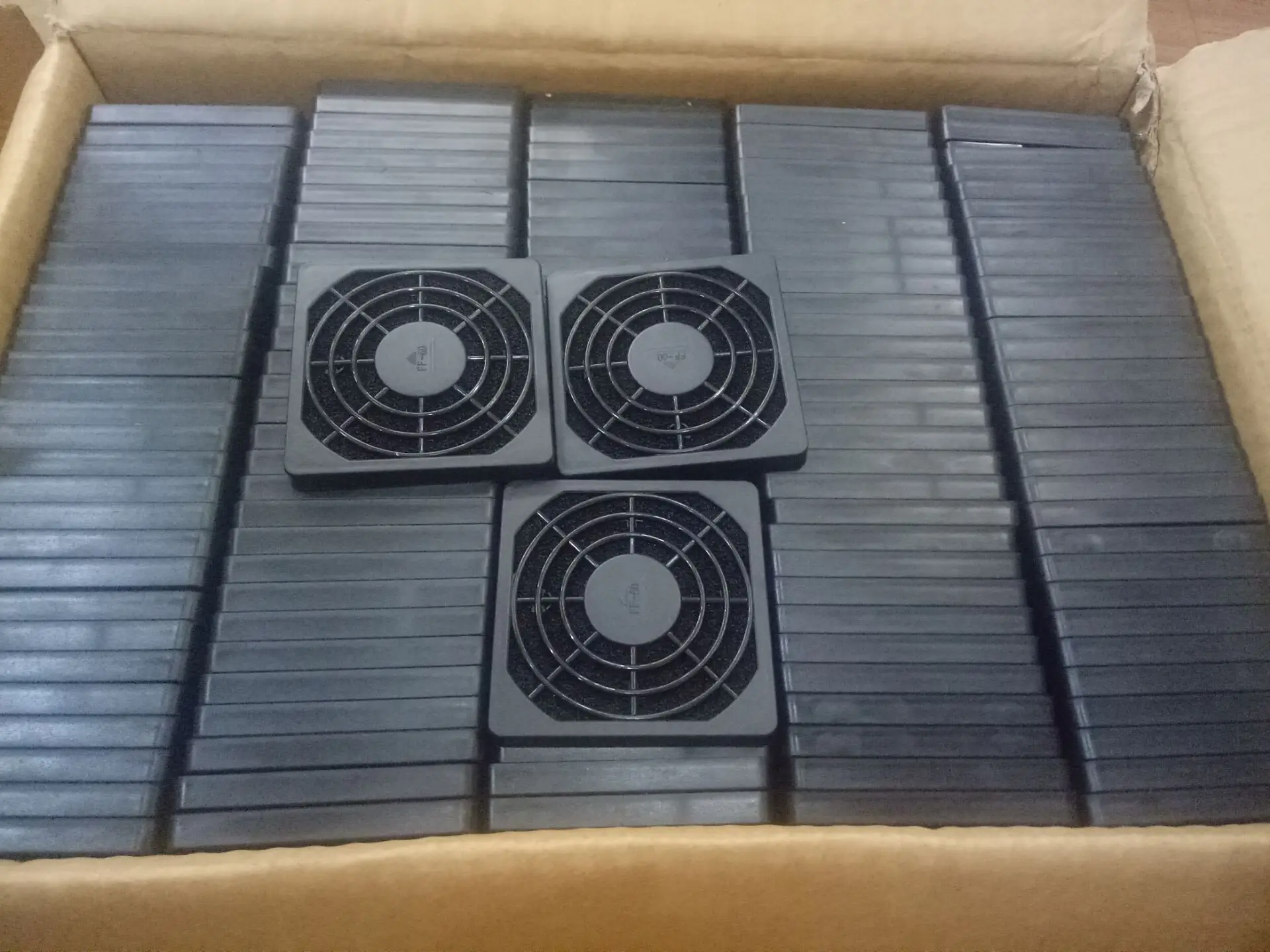 120mm 120*120*10mm  Fan Cover  Axial Fan Cover Plastic Dust Guard Grill