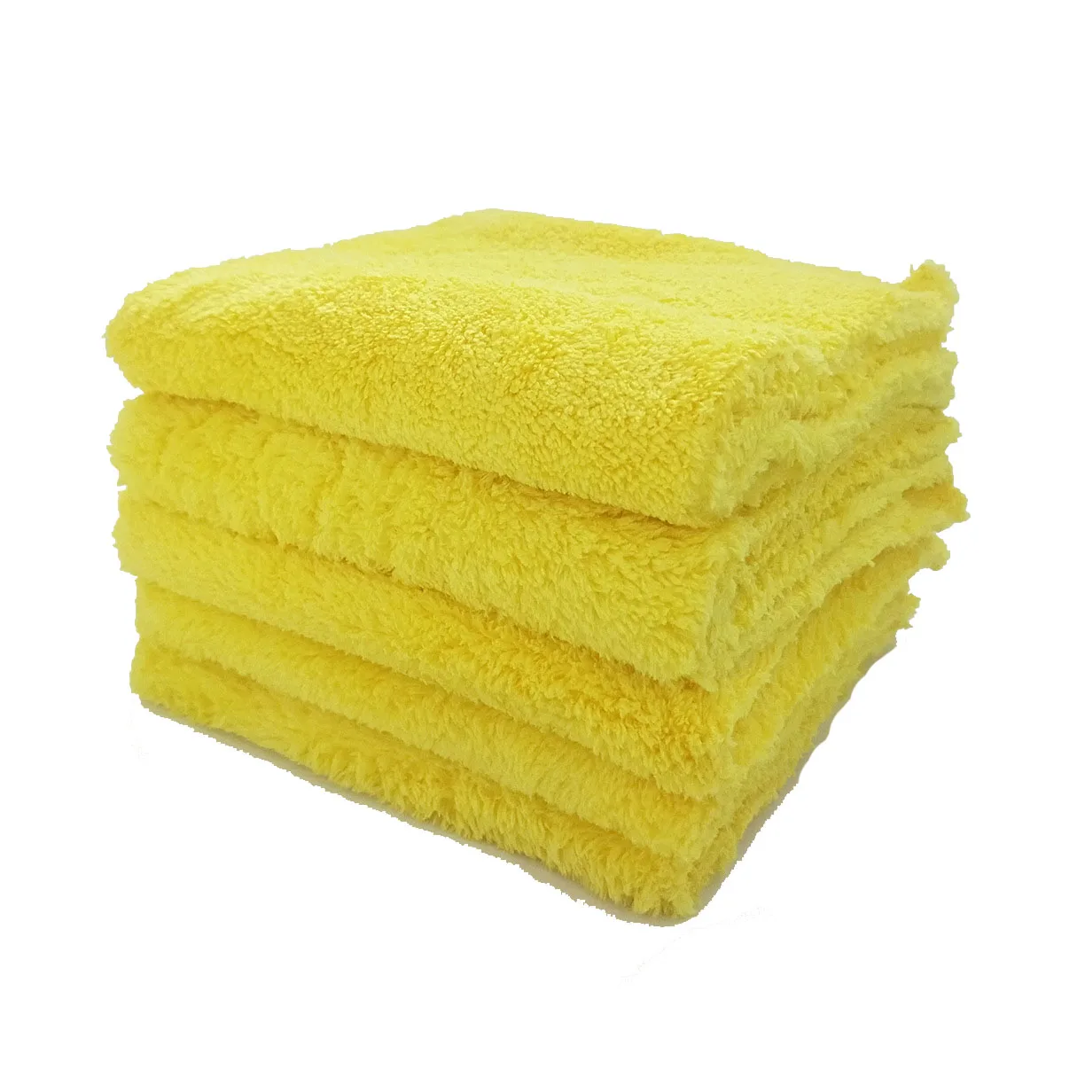 Edgeless microfibre car care microfiber Drying Wash Auto Detailing korea Coral Fleece 500gsm micro fiber cleaning towel for car