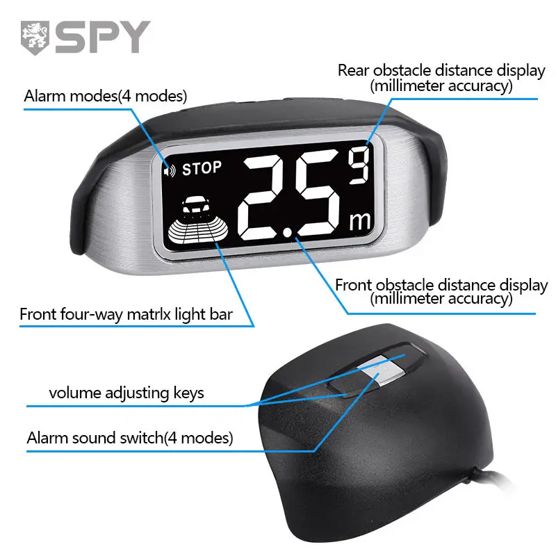 high quality oem Sensor de estacionamento smart 2018 t oyota passo xs lc200 front and back car parking sensor lot system