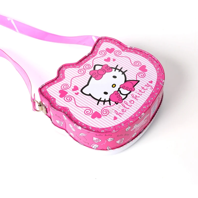 Nested packing Set of 2 special cat-shaped Gift Box of pink cat tin box