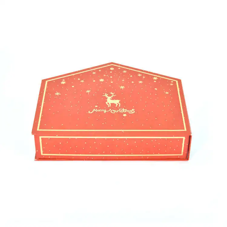 Custom customized gift box Design Christmas Mystery Blank Advent Calendars Cardboard Box