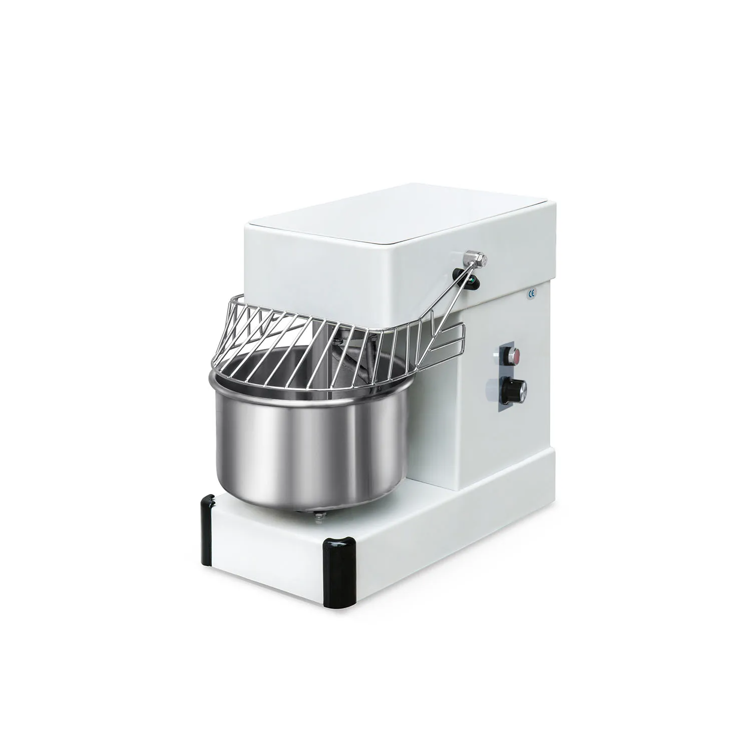 10 Liters Painted Body Commercial Spiral Dough Kneader Machine HS10F