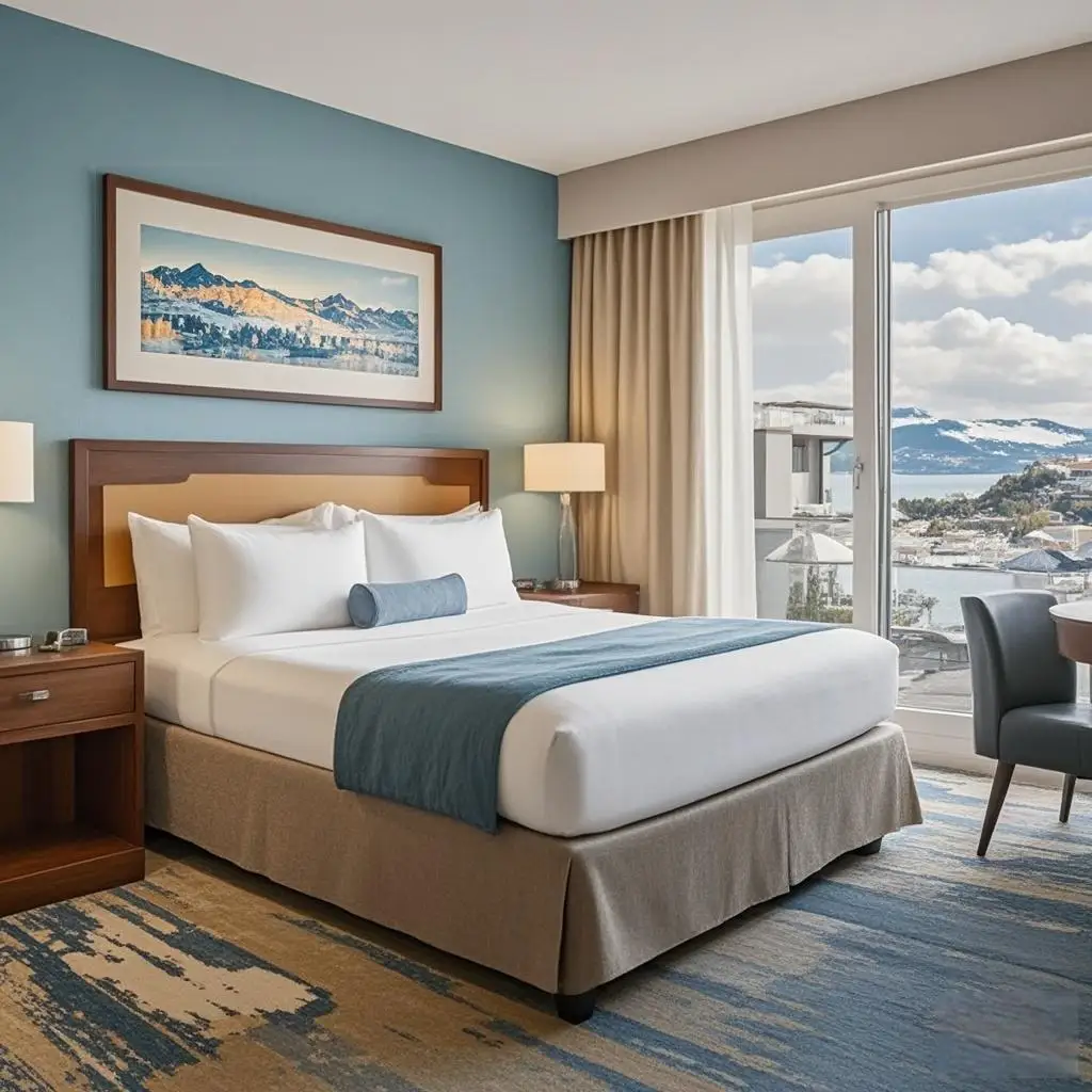 Mercure Hotels Customizable Classic Bedroom Furniture Handcrafted Wood Collection for the Seascape Hotel Project Room Design