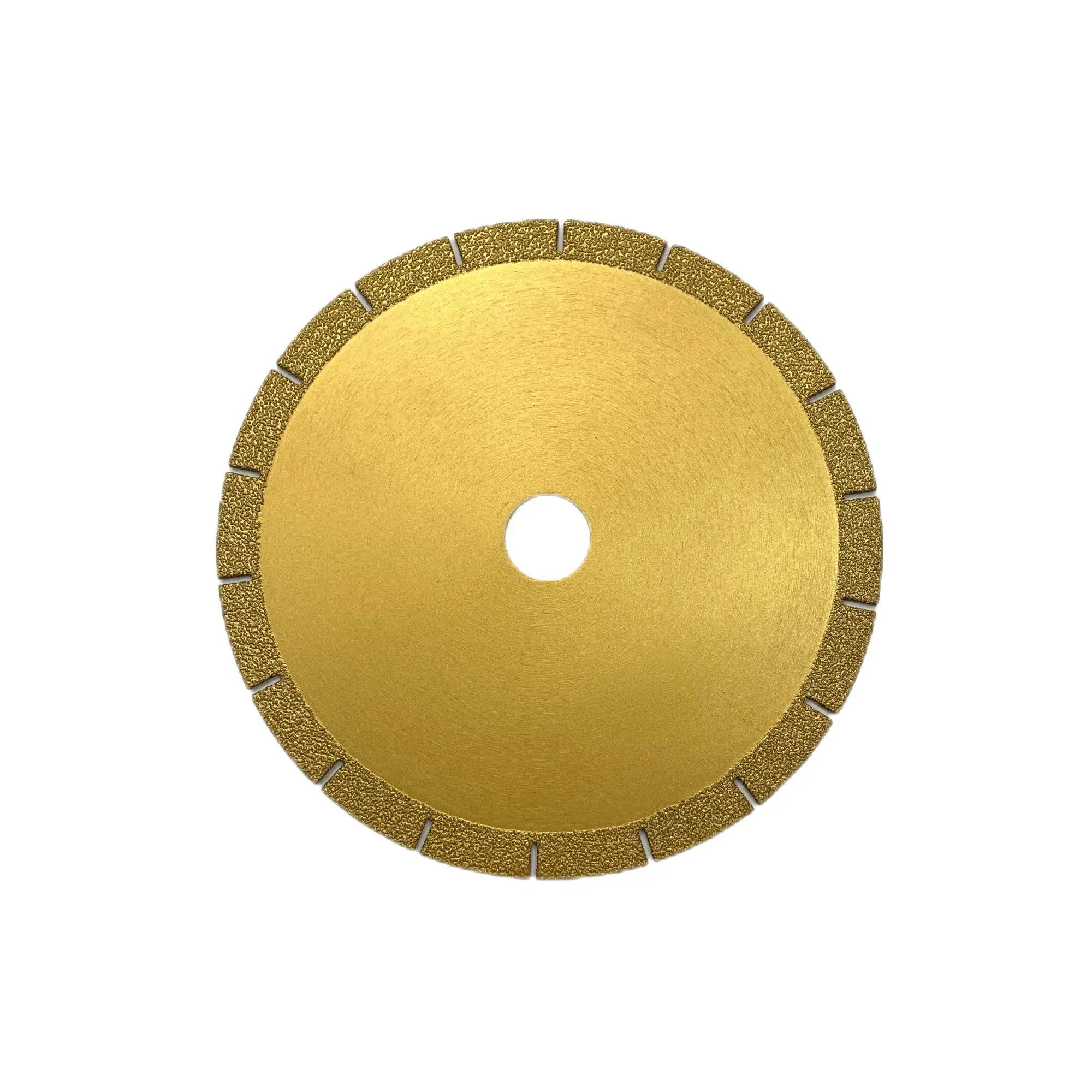 Sharpening long life vacuum brazed circular cutting disc disk arix diamond saw blade for metal cutting