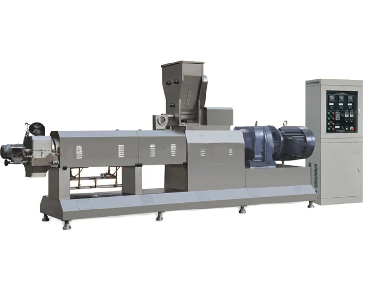 Двухшнековый экструдер из нержавеющей стали, машина для экструдирования кукурузы