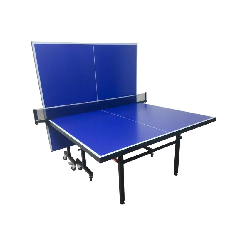 Free Move And Pull Waterproof Durable Foldable Indoor Table Tennis Table Equipment Set