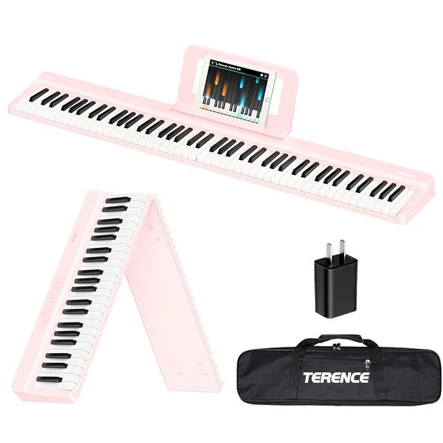 Terence V20 начинающая Bluetooth Midi Pro Складная пианино 88 клавишная клавиатура