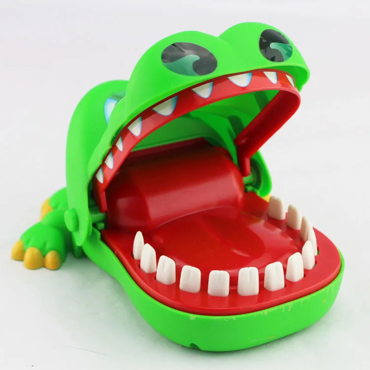 ZG Big mouth Finger biting interactive toy crocodile biting kids toys educational finger-guessing game educational games toys