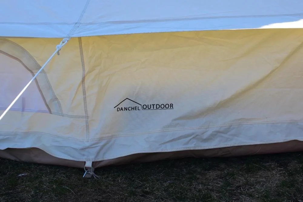DANCHEL OUTDOOR Manufacturers direct bell tent outdoor travel essential practical tent bell tents 3m 4m 5m 6m 7m for choice