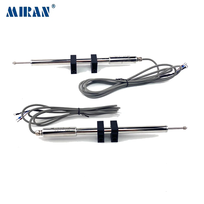 Miran LVDT Displacement Sensor Linear Transducer  LVDT Sensors Spring Return Type With 5mm to 100mm Measuring Stroke