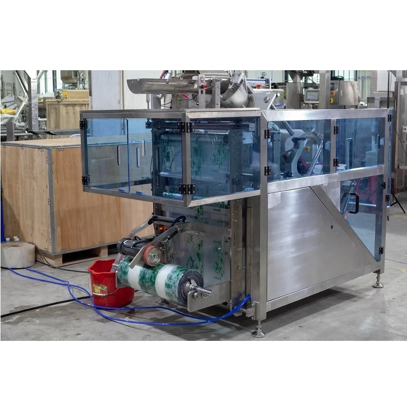 Landpack Full Automatic Live Fish Inclined Vertical Packaging Packing Machine With Airless Bag Type Pillow bag