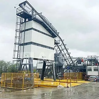 Qlb 20 Model Capacity 20t/h Portable Asphalt Batch Plant Mobile Hot Mix Asphalt Plant Product Capacity 10~80t/h