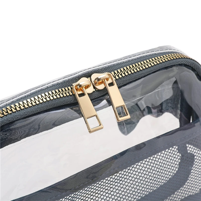 Sports Travel Waterproof Clear Waist Bag Women Men Clear Belt Bag Clear Fanny Pack
