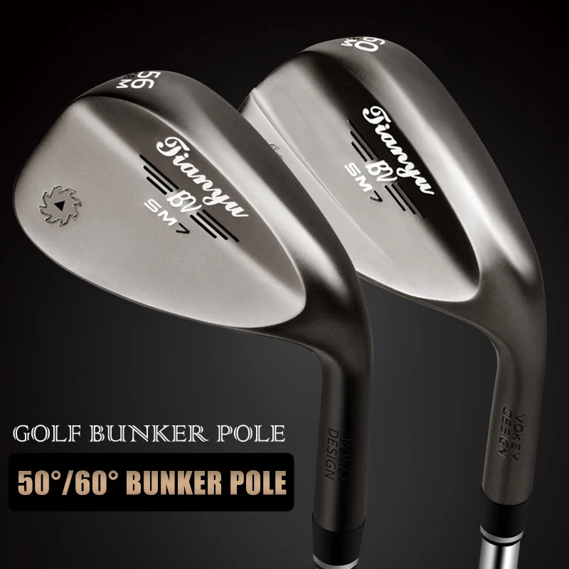 New golf clubs golf cut sand bunker shafts stainless steel 50 degrees / 60 degrees sand shaft men