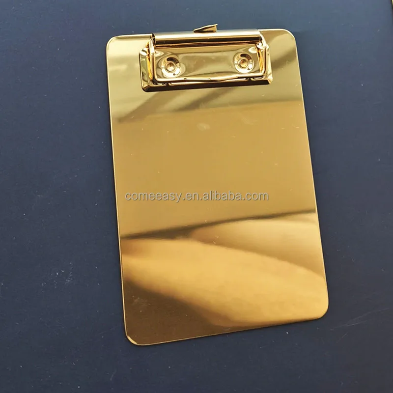 Cardboard Foldable Clip Folio Board A4 Office Letter Pad Paper Clipboard With Storage