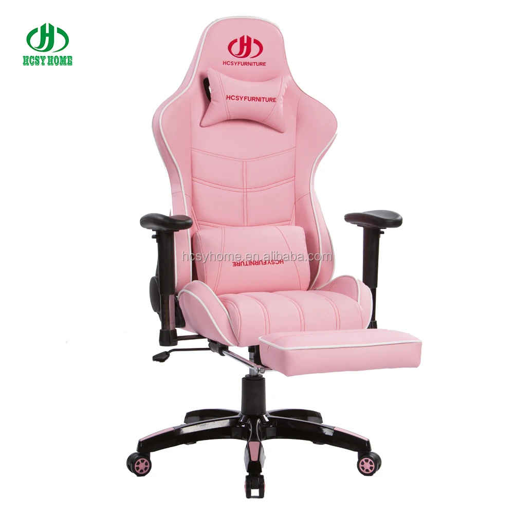 2021 Modern Design Hot Sale Cheap Ergonomic Recliner chair gaming office Computer Pink Gaming Chair ddp