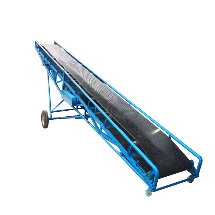 
Baisheng Reversible moving Belt Conveyor machine for Truck Loading Unloading 