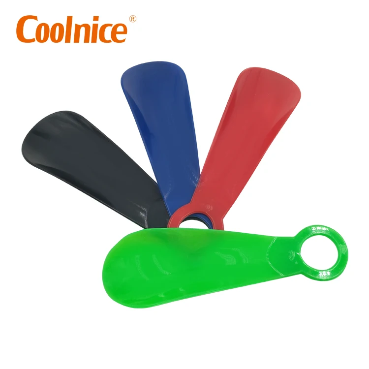 Convenient Easy Wear Shoes Portable For Travel Use Shoe Horn Plastic Shoe Horn
